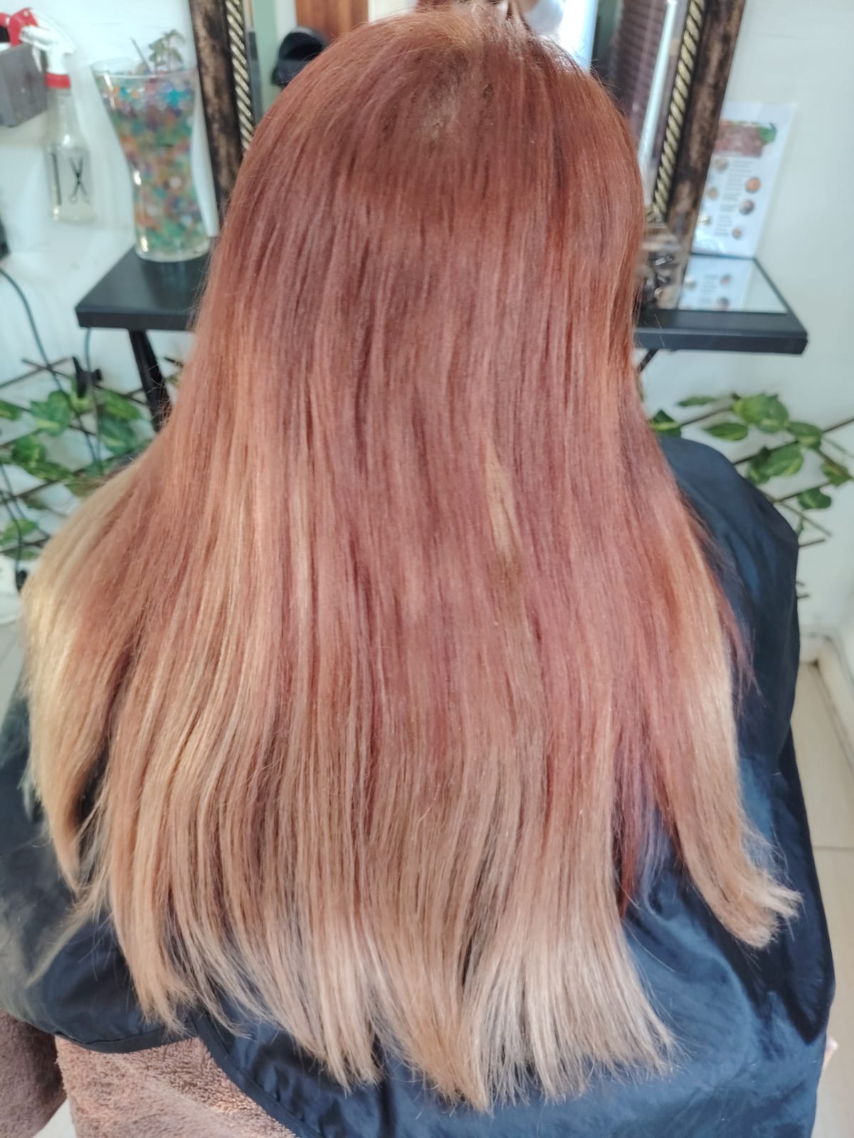Cedar Hair & Makeup client after Colour Refresh